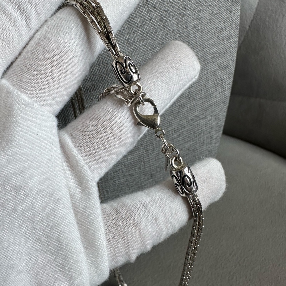 Premier Design Elegant Silver4 Chains Necklace - image 4